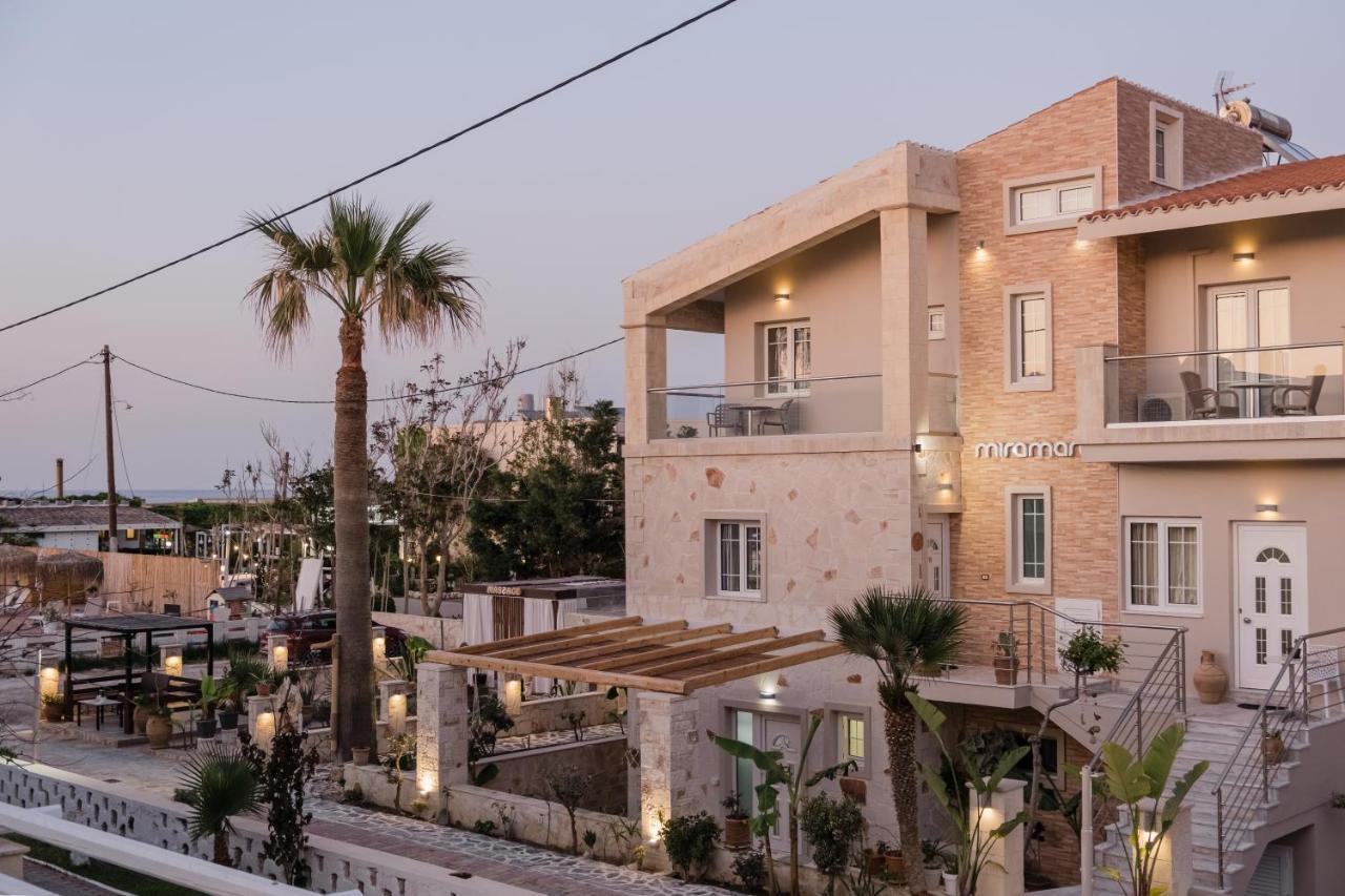 Miramare Apartments Platanias  Bagian luar foto