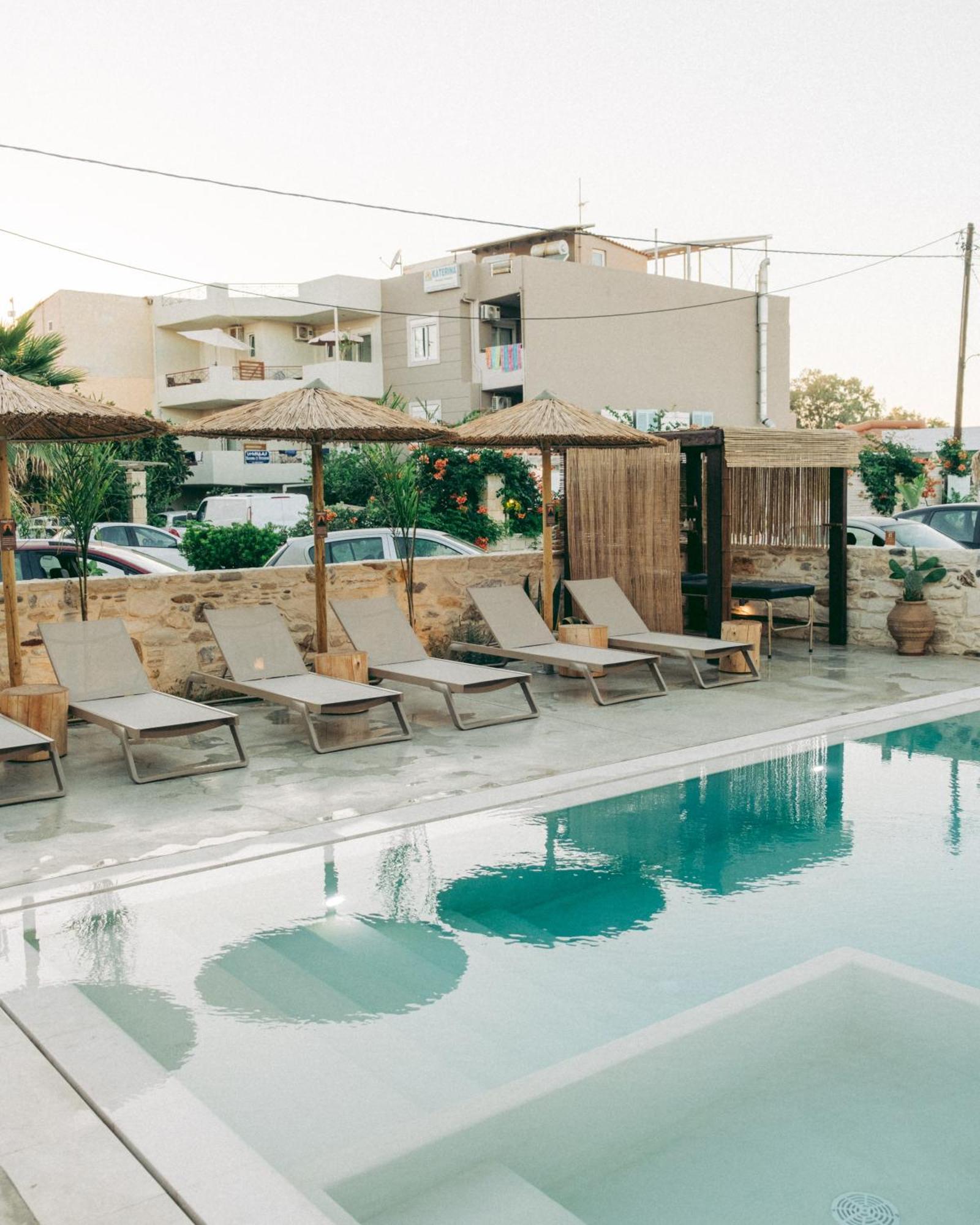 Miramare Apartments Platanias  Bagian luar foto